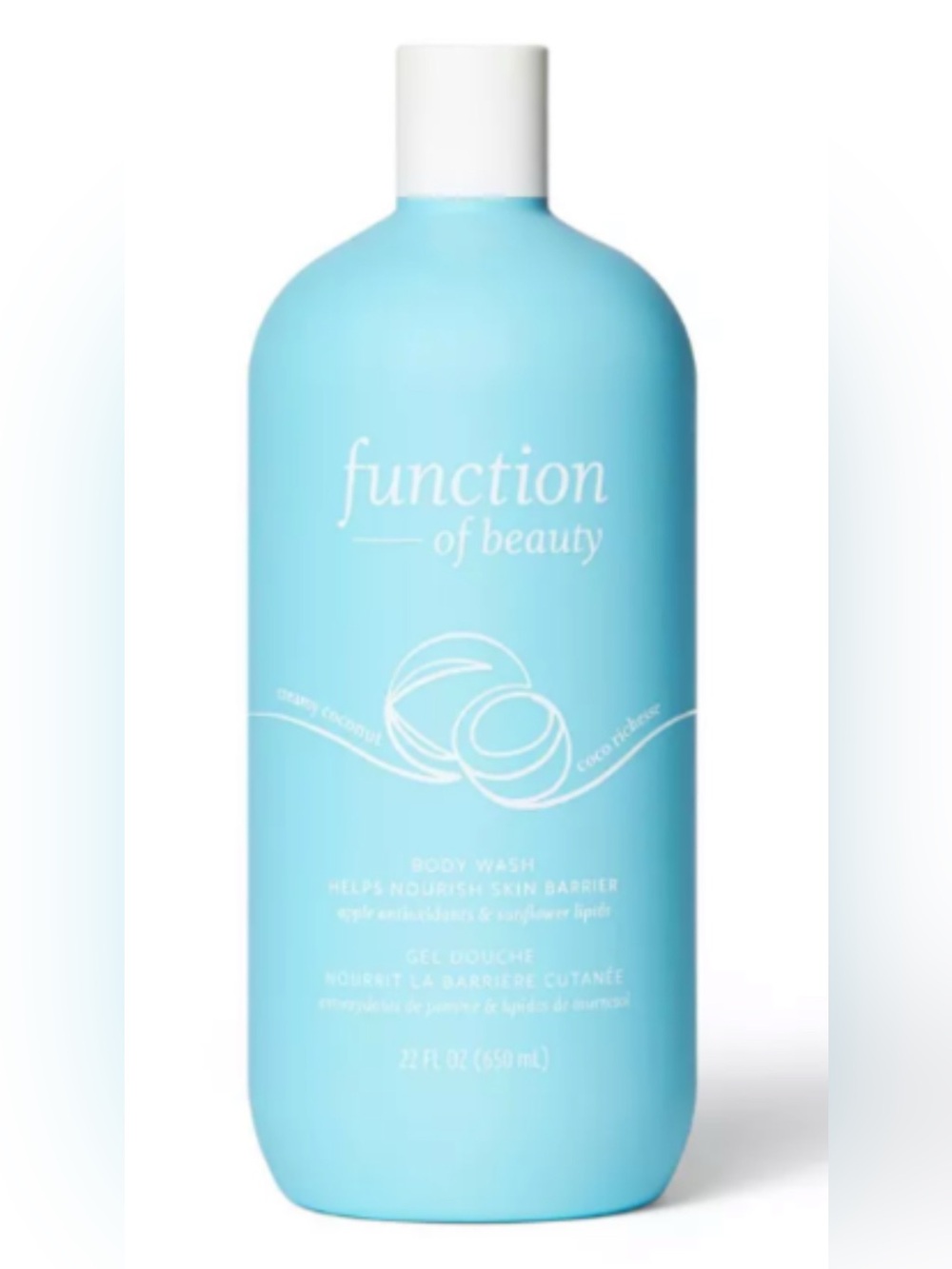 Function of Beauty Body Wash Creamy Coconut 22oz -